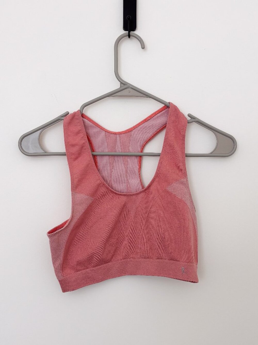 Danskin Now Pink Racerback Sports Bra Large